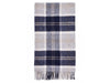 Tartan Pure New Wool Blanket - Bannockbane Silver