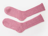 Mohair Socks - Pink