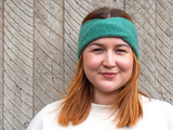 Knitted Twist Lambswool Headband & Earwarmer