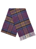 Tartan Lambswool Scarf - Heather Stewart