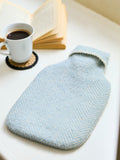 Herringbone Pure New Wool Hot Water Bottle