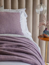 Illusion Pure New Wool Throw - Lavender