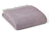 Illusion Pure New Wool Throw - Lavender