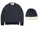 British Wool Saxon Jumper & Beanie Hat