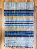 Small Checked Random Recycled Wool Blanket