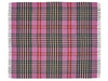 Chesil Check Pure New Wool Throw - Raspberry