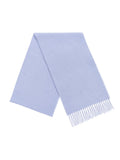 Plain Merino Lambswool Scarf - Baby Blue