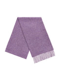 Plain Merino Lambswool Scarf - Lavender