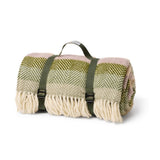 Stripe Waterproof Polo Picnic Blanket - Botanical
