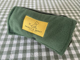 Snout & About - Green Fleece Dog Mat