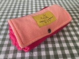 Snout & About - Pink Fleece Dog Mat