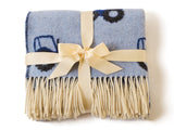 Merino Baby Blanket Tractor