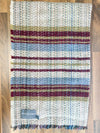 Small Checked Random Recycled Wool Blanket