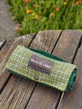Tweed Waterproof Walker Companion Rug - Birch Green
