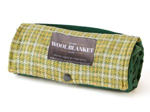 Tweed Waterproof Walker Companion Rug - Birch Green