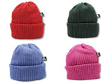 100% Merino Wool Double-Fold Beanie Hat