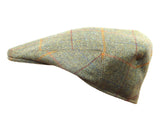 Garforth Tweed Flat Cap - Derwent Green