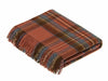Tartan Merino Lambswool Blanket - Antique Royal Stewart