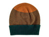 Striped Lambswool Beanie Hat