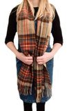 Tartan Lambswool Scarf - Antique Dress Stewart