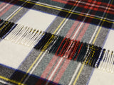 Tartan Lambswool Wide Scarf - Dress Stewart