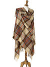 Tartan Lambswool Shawl - Antique Dress Stewart