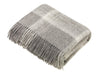 Natural Collection - Pure New Wool Throw - Ombre Grey