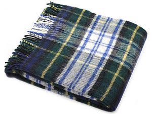 Tartan Pure New Wool Blanket - Dress Gordon