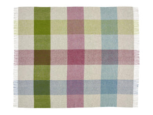 Harland Pure New Wool Shetland Throw - Heather