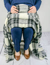 Tartan Pure New Wool Blanket - Dress Grey Stewart