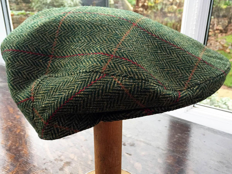 Yorkshire Tweed Flat Cap Mens Marks Spencers Yorkshire Tweed By Moon Flat Cap Made In