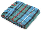 Tartan Pure New Wool Blanket - Hunting Robertson