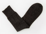 Undyed Alpaca Socks - Charcoal