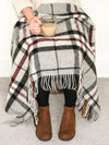 Tartan Pure New Wool Blanket - Grey Thompson