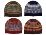 Fairisle Lambswool Beanie Hat