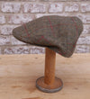 Garforth Tweed Flat Cap - Nidd Brown/Red