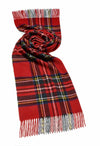 Tartan Lambswool Scarf - Royal Stewart