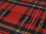 Tartan Lambswool Shawl - Royal Stewart