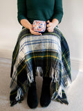 Tartan Pure New Wool Blanket - Dress Gordon