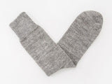 Undyed Alpaca Socks - Grey