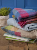 Harlequin Check Pure New Wool Throw - Tutti Frutti