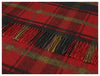 Tartan Lambswool Scarf - Dark Maple