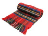 Tartan Pure New Wool Blanket - Royal Stewart