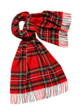 Tartan Lambswool Scarf - Royal Stewart