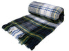 Tartan Pure New Wool Blanket - Dress Gordon