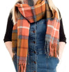 Tartan Lambswool Scarf - Antique Buchanan