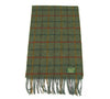 Plaid Lambswool Scarf - Green