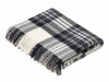 Tartan Merino Lambswool Blanket - Dress Grey Stewart