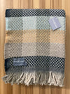 Random Check Celtic Weave Recycled Wool Throw