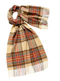 Tartan Lambswool Scarf - Antique Dress Stewart